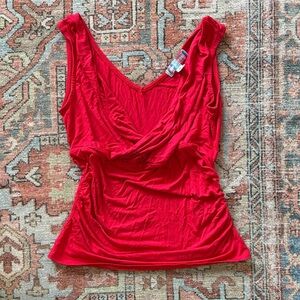 Urban Outfitters Vibrant Red Top